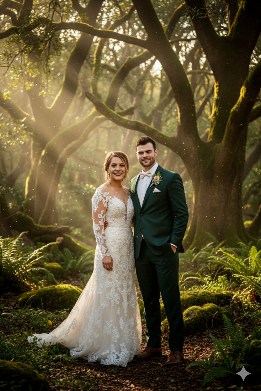 Enchanted Forest Fairytale Portrait (Cinematic Glow) Nano Banana Pro preview image