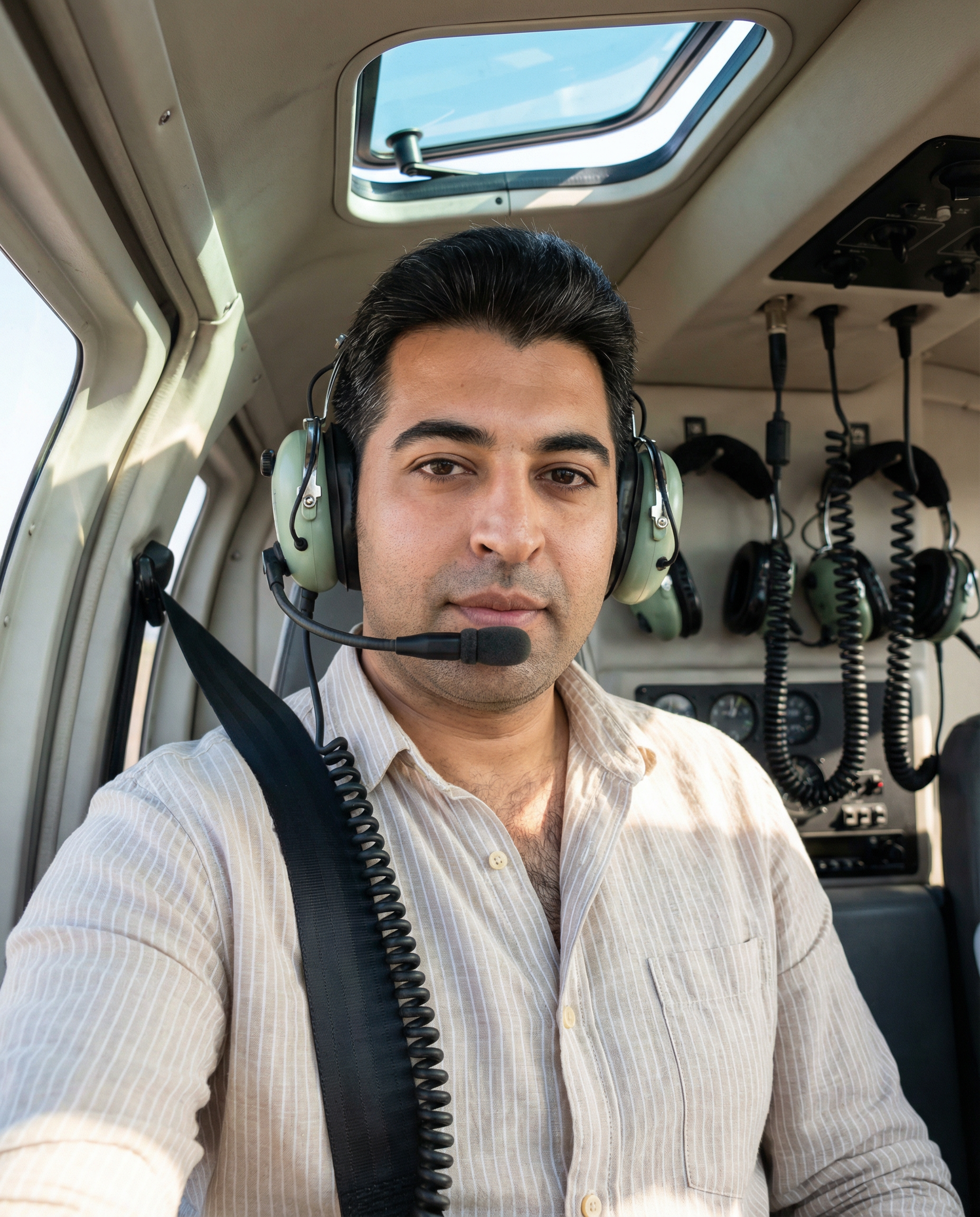 helicopter cockpit Nano Banana Pro preview image