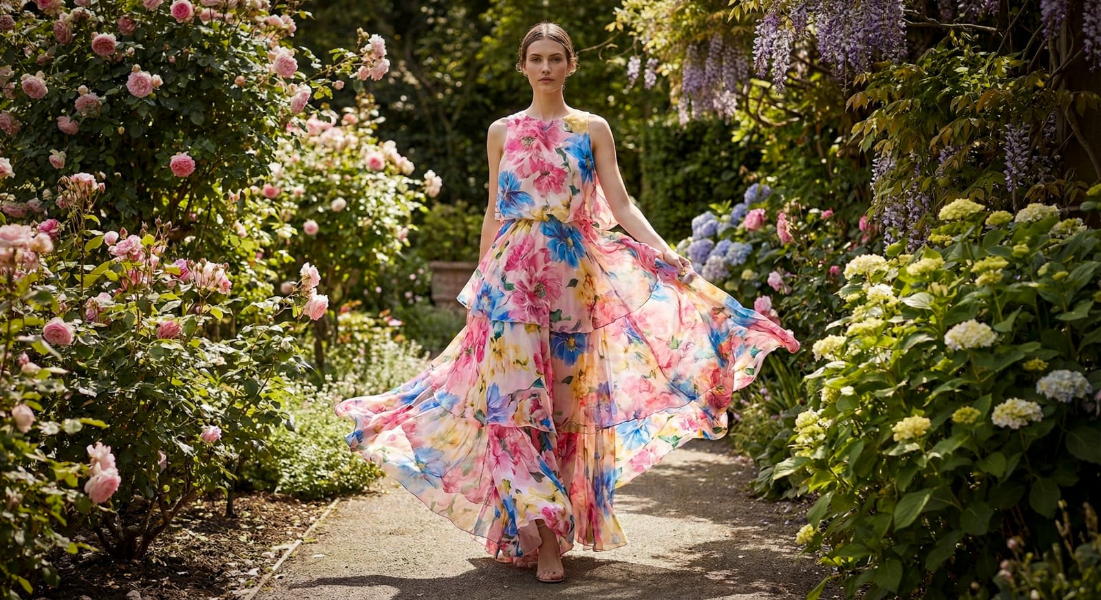 Botanical Couture Walk Nano Banana Pro preview image