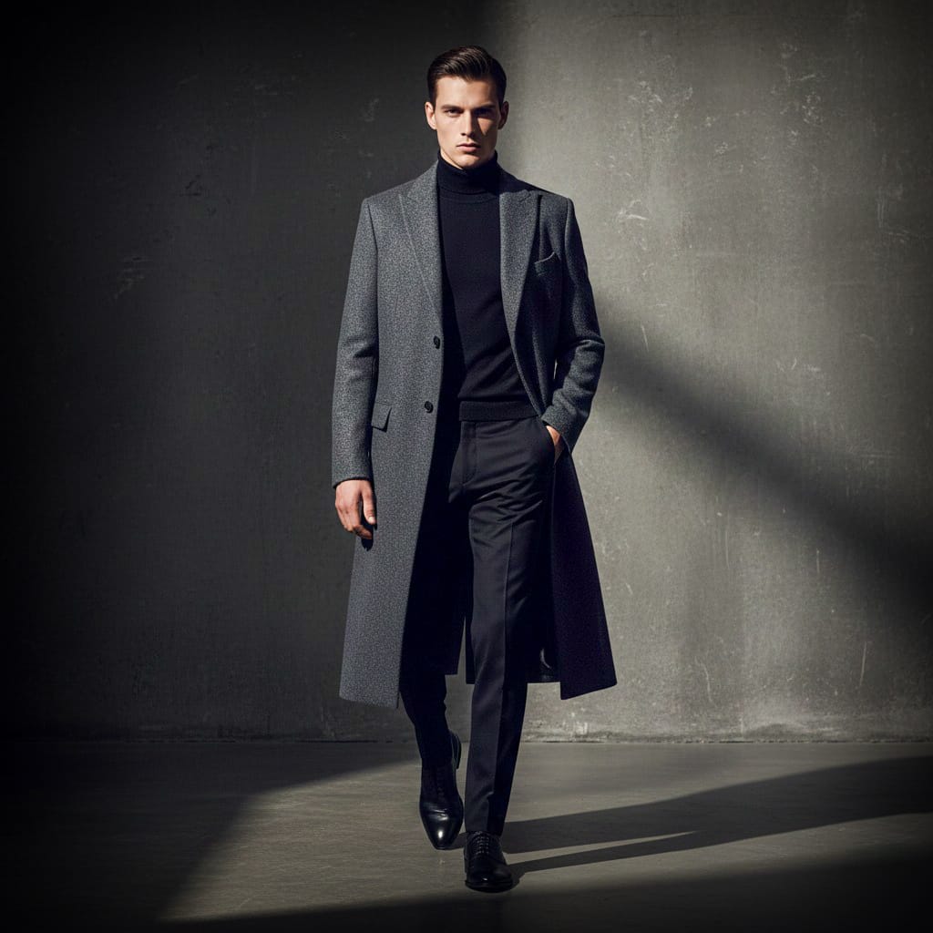 Monochrome Coat Momentum Nano Banana Pro preview image