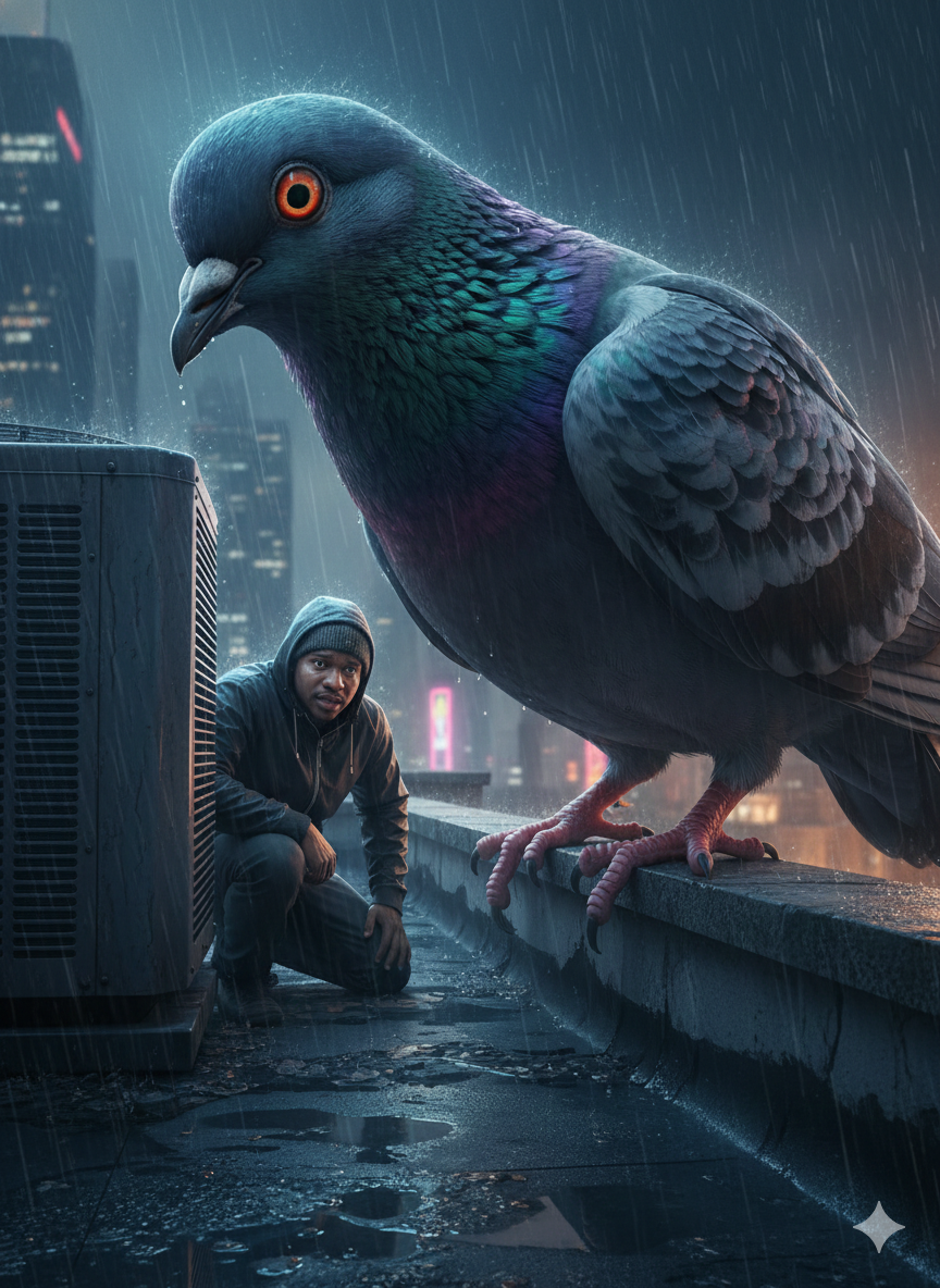 pombo urbano colossal Nano Banana Pro preview image
