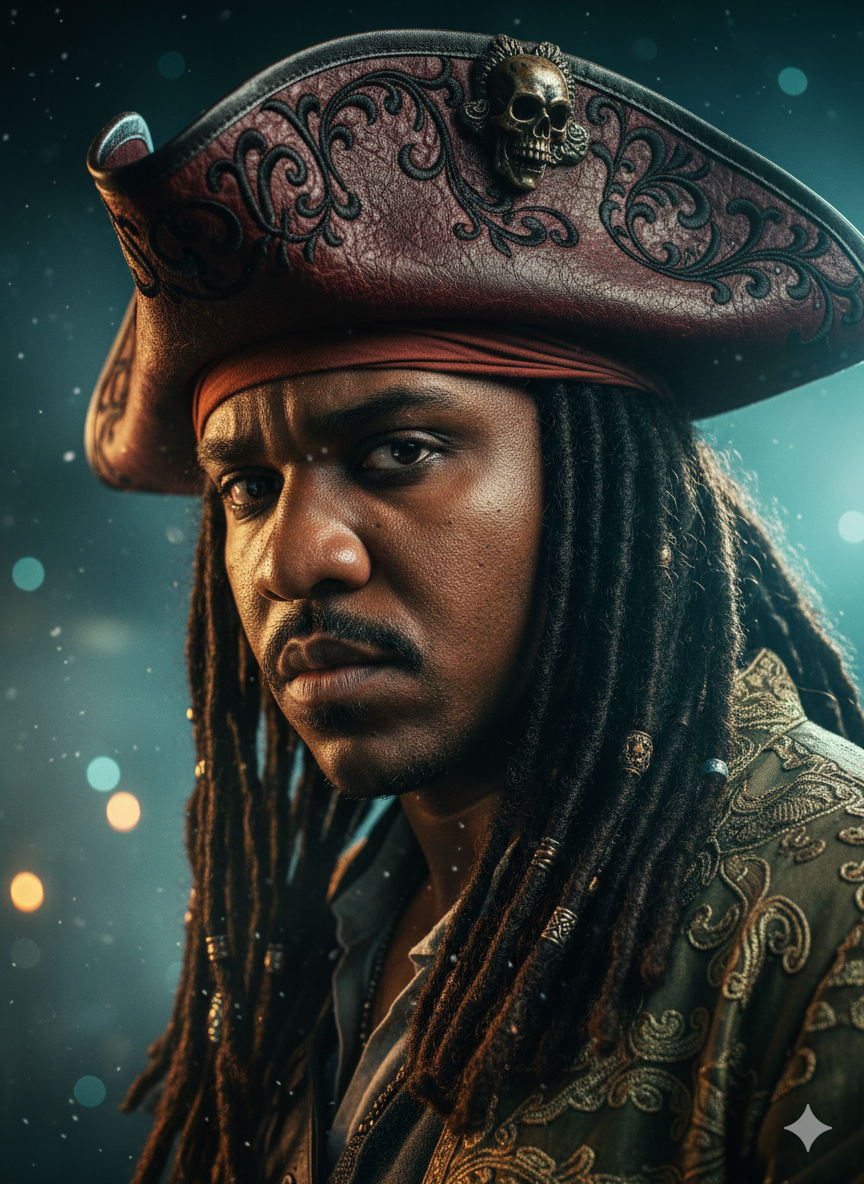 Pirate captain Nano Banana Pro preview image