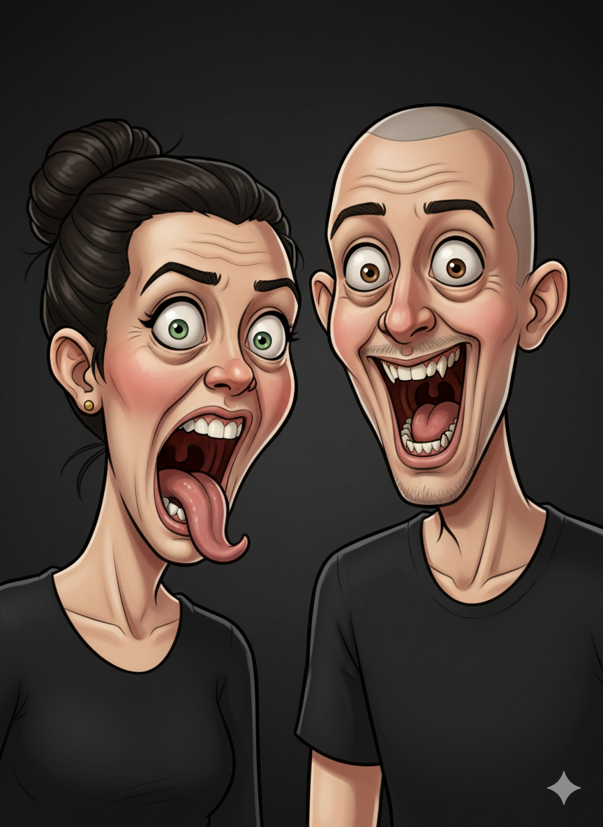 creepy face carton Nano Banana Pro preview image