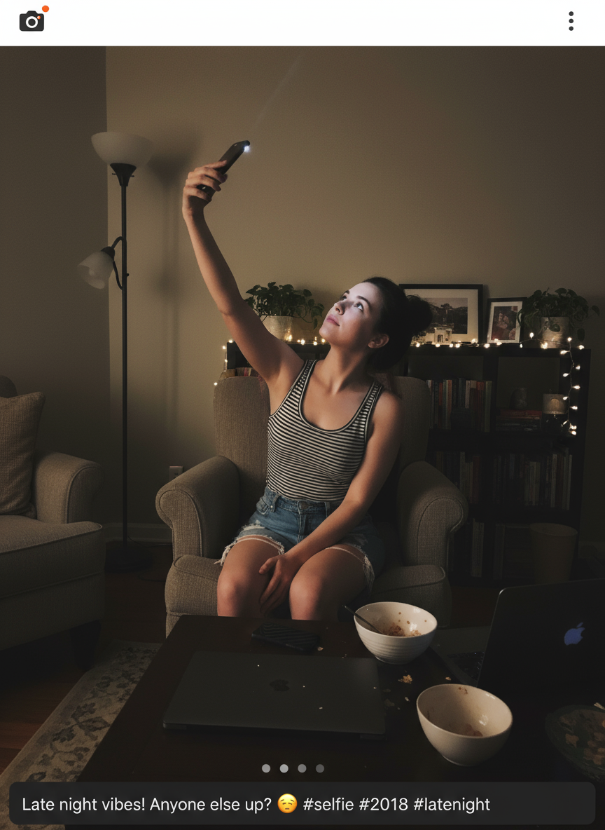 Realistic Night Selfie Nano Banana Pro preview image