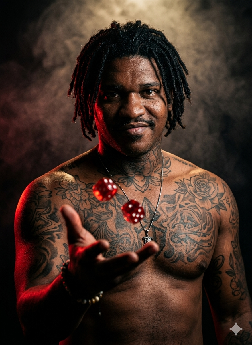 tattooed man Nano Banana Pro preview image