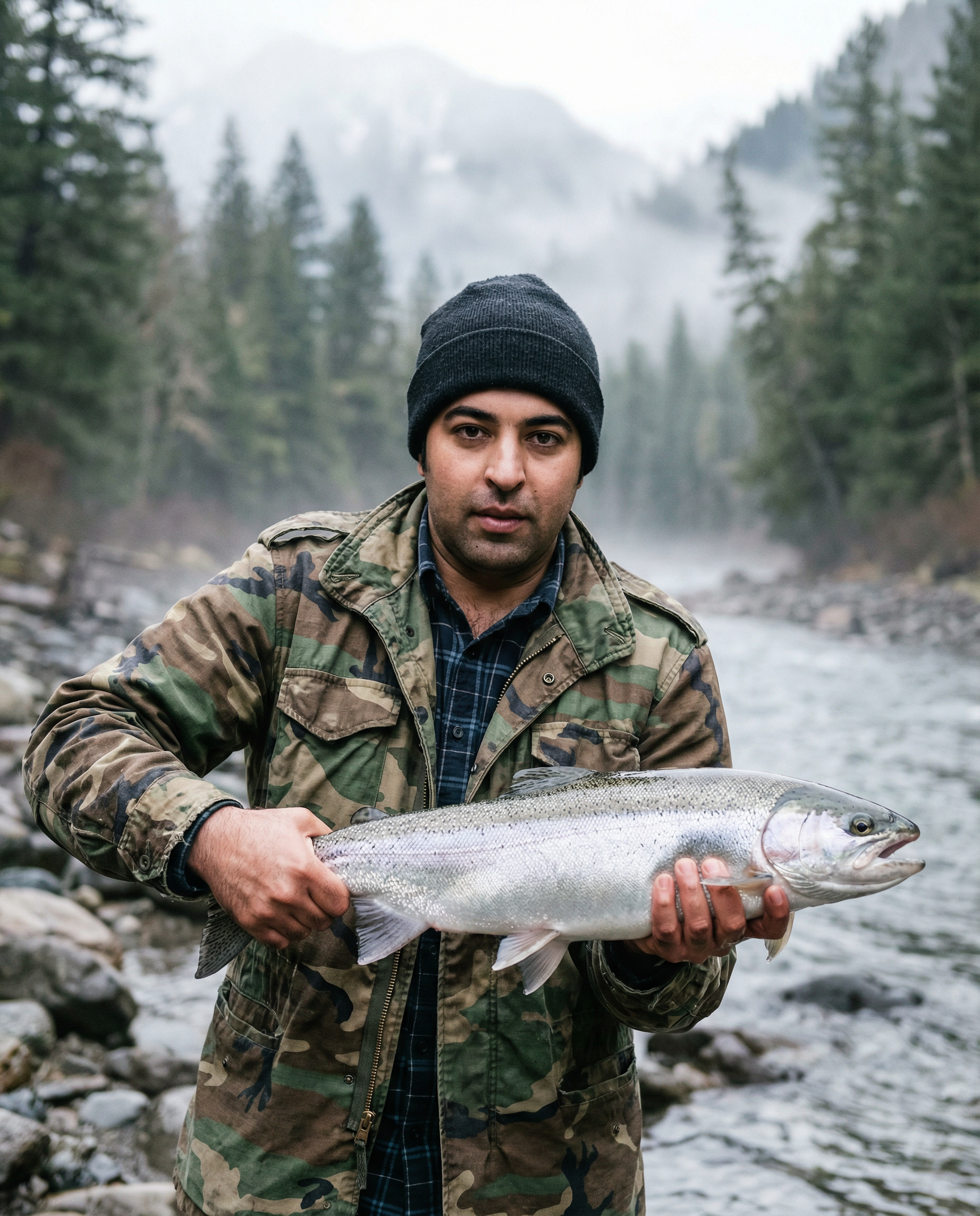 large silver trout Nano Banana Pro preview image