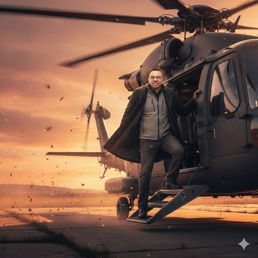 Helicóptero Nano Banana Pro preview image