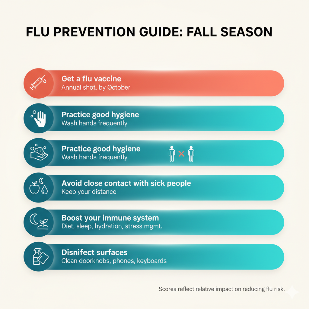 guide to preventing flu in the fall season Nano Banana Pro preview image