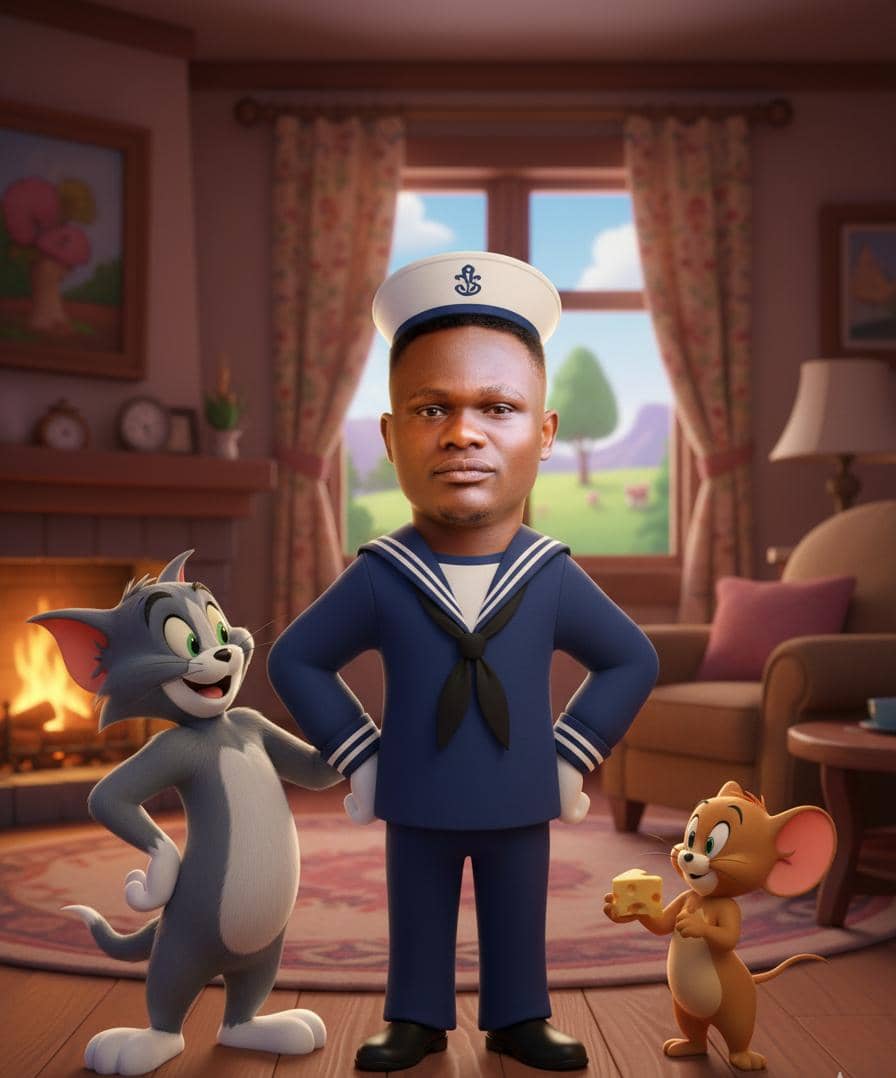 Krekku 3D Cartoon with Tom and Jerry Nano Banana Pro preview image