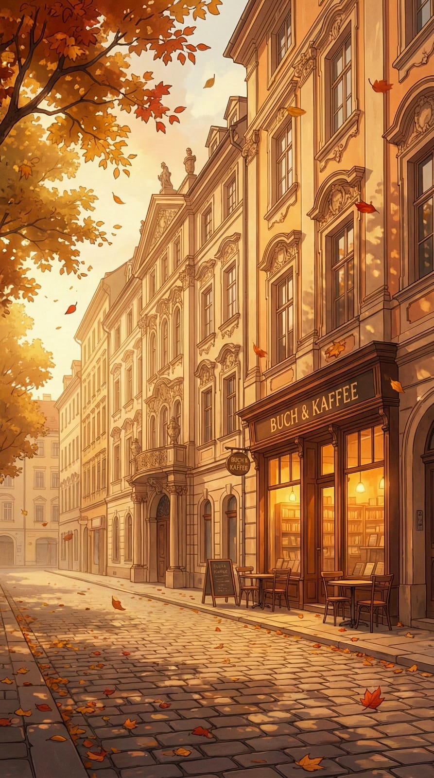 Autumn Afternoon Silence — Vienna Nano Banana Pro preview image