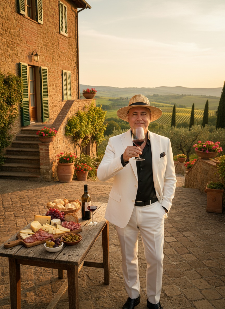 Tuscan Elegance — Direct View Master Portrait Nano Banana Pro preview image