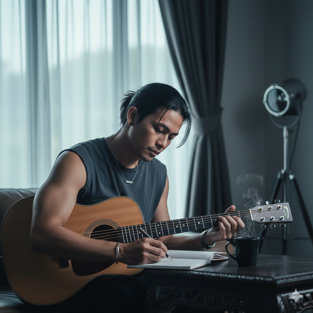 Nuansa santai seorang penulis lagu Nano Banana Pro preview image