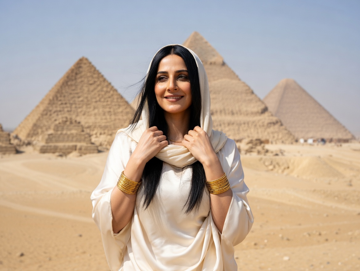 Golden Sands & Timeless Grace at Giza Nano Banana Pro preview image