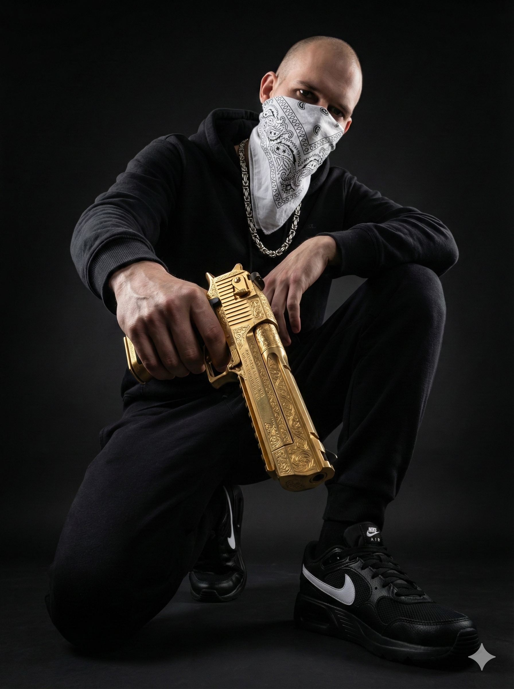 Gold Desert Eagle Nano Banana Pro preview image