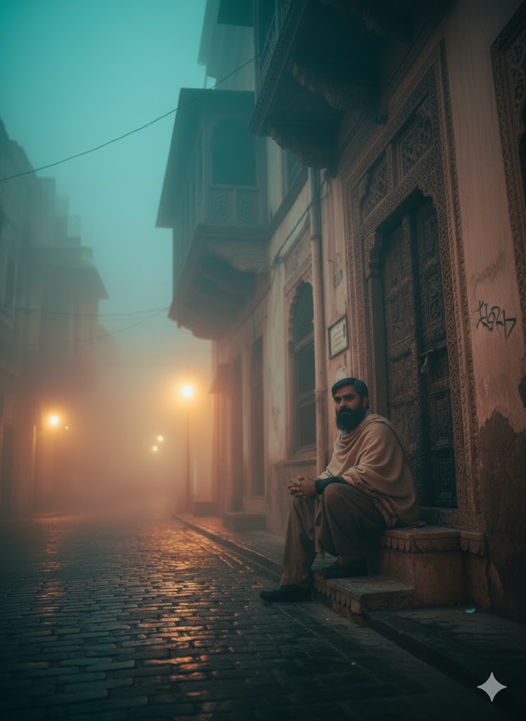 Lahore Foggy Evening Nano Banana Pro preview image