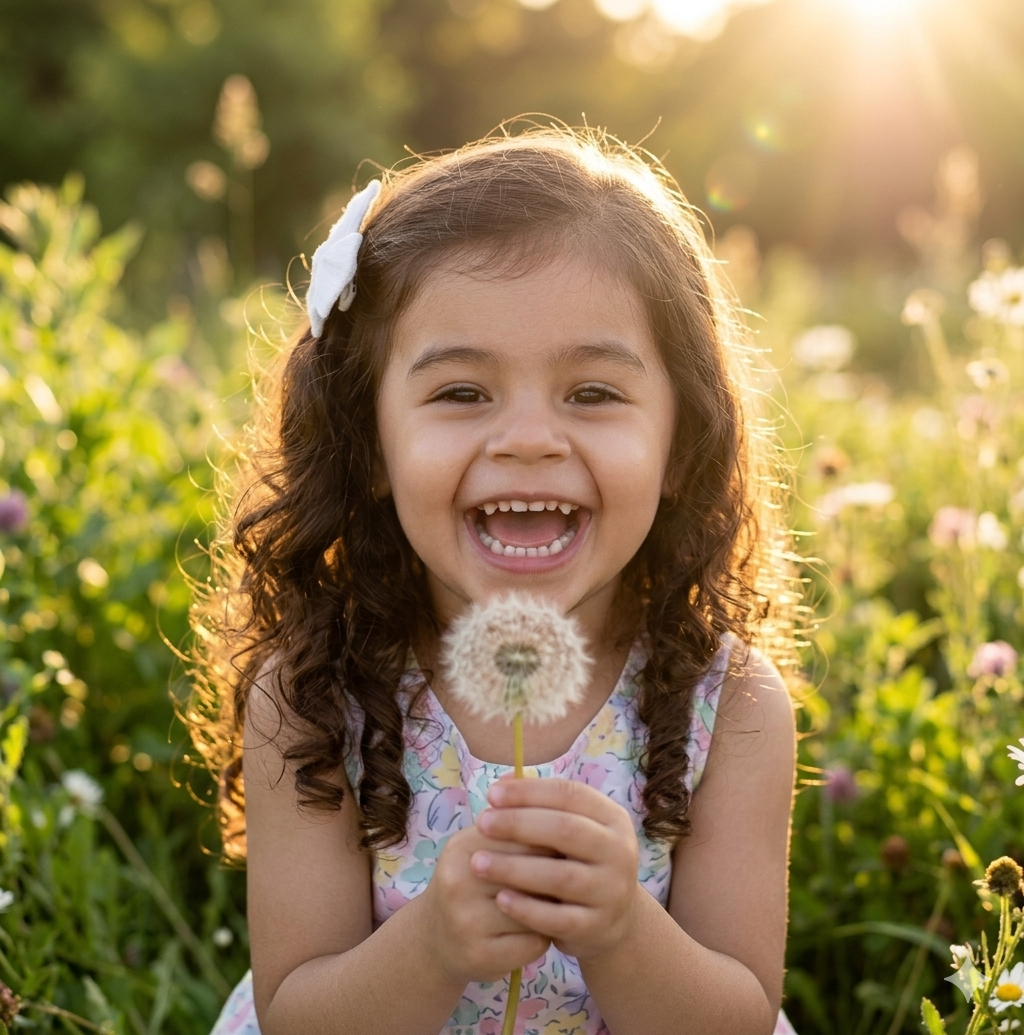 Fineaart photoshot dandelion Nano Banana Pro preview image