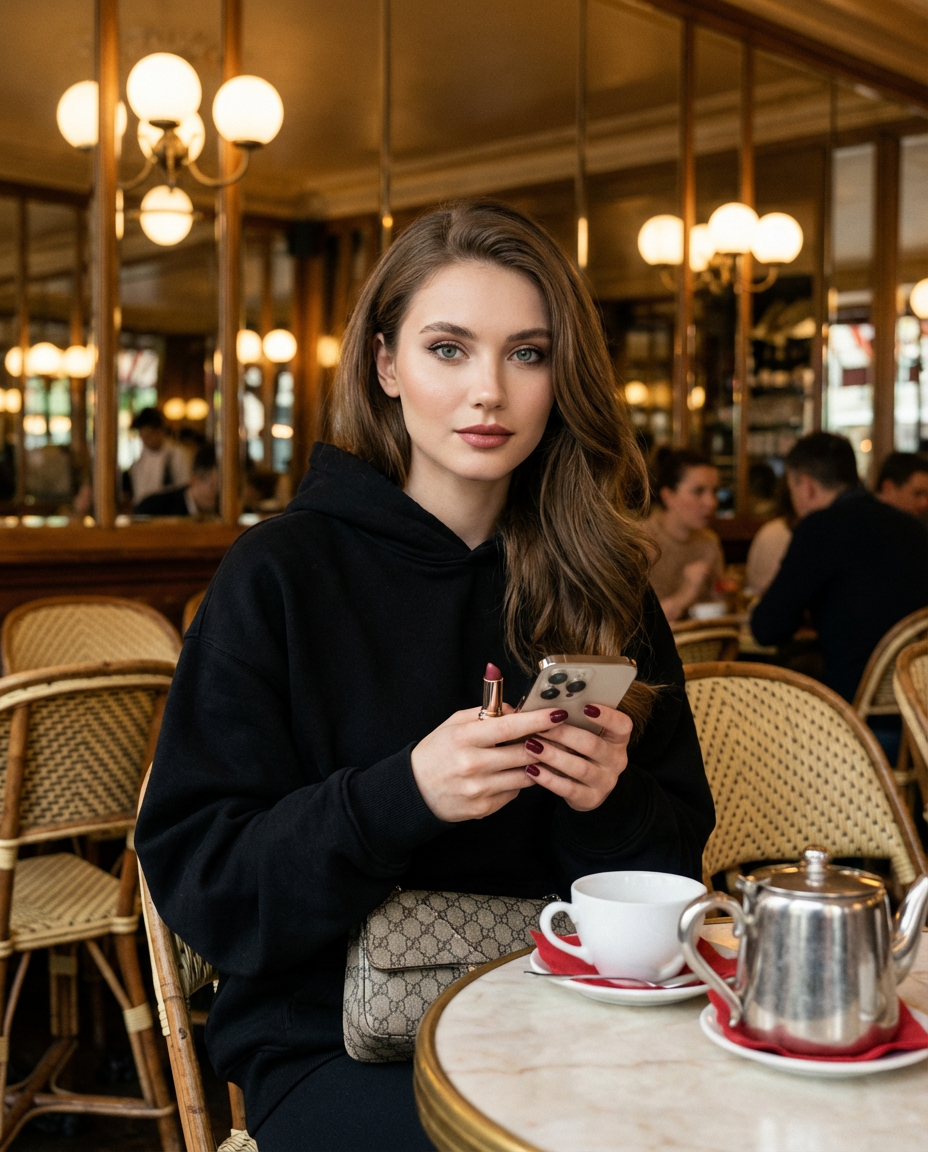 Parisian-style café Nano Banana Pro preview image
