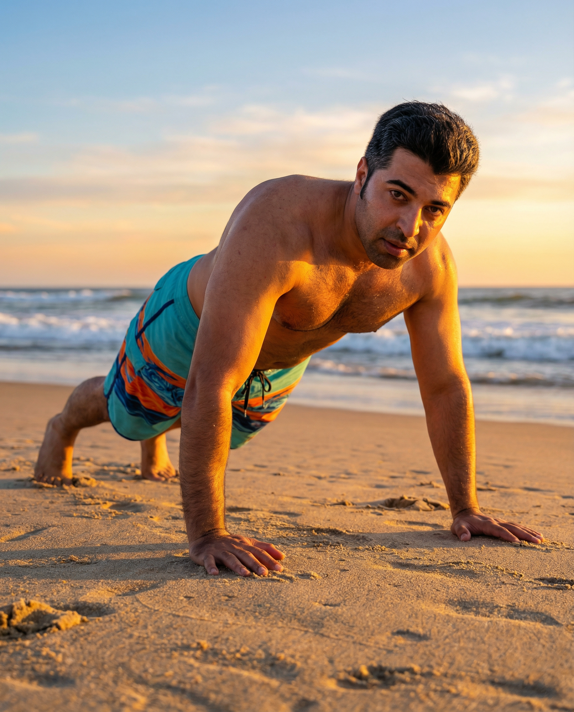Beach Workout Vibes Nano Banana Pro preview image