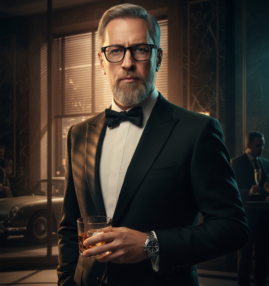 Agent 007 — Modern Bond Portrait Nano Banana Pro preview image
