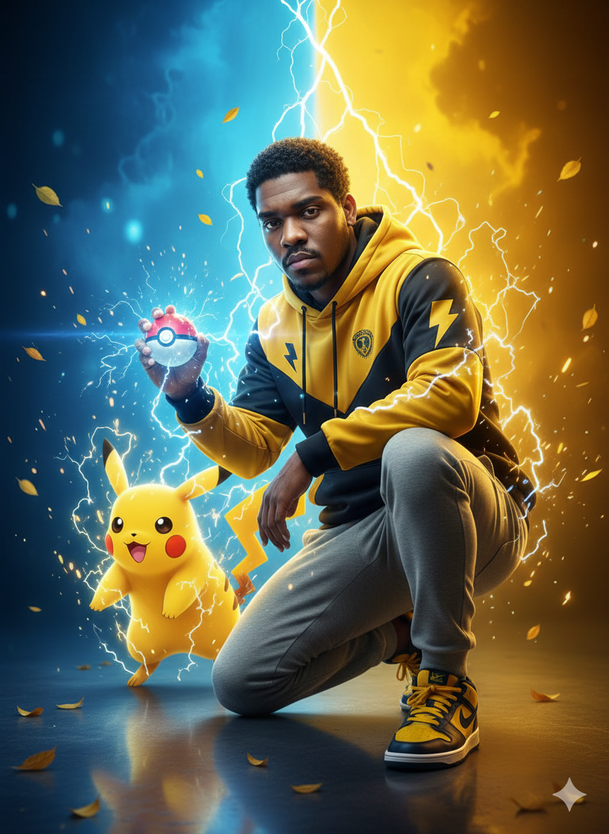 Pikachu from Pokémon Nano Banana Pro preview image