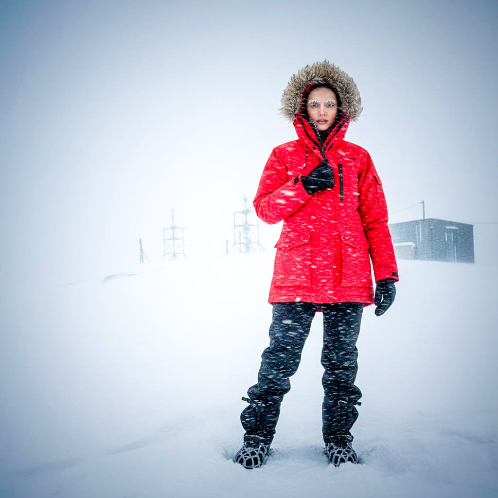 Antarctica Expedition Base – Extreme Cold Survival Editorial Nano Banana Pro preview image