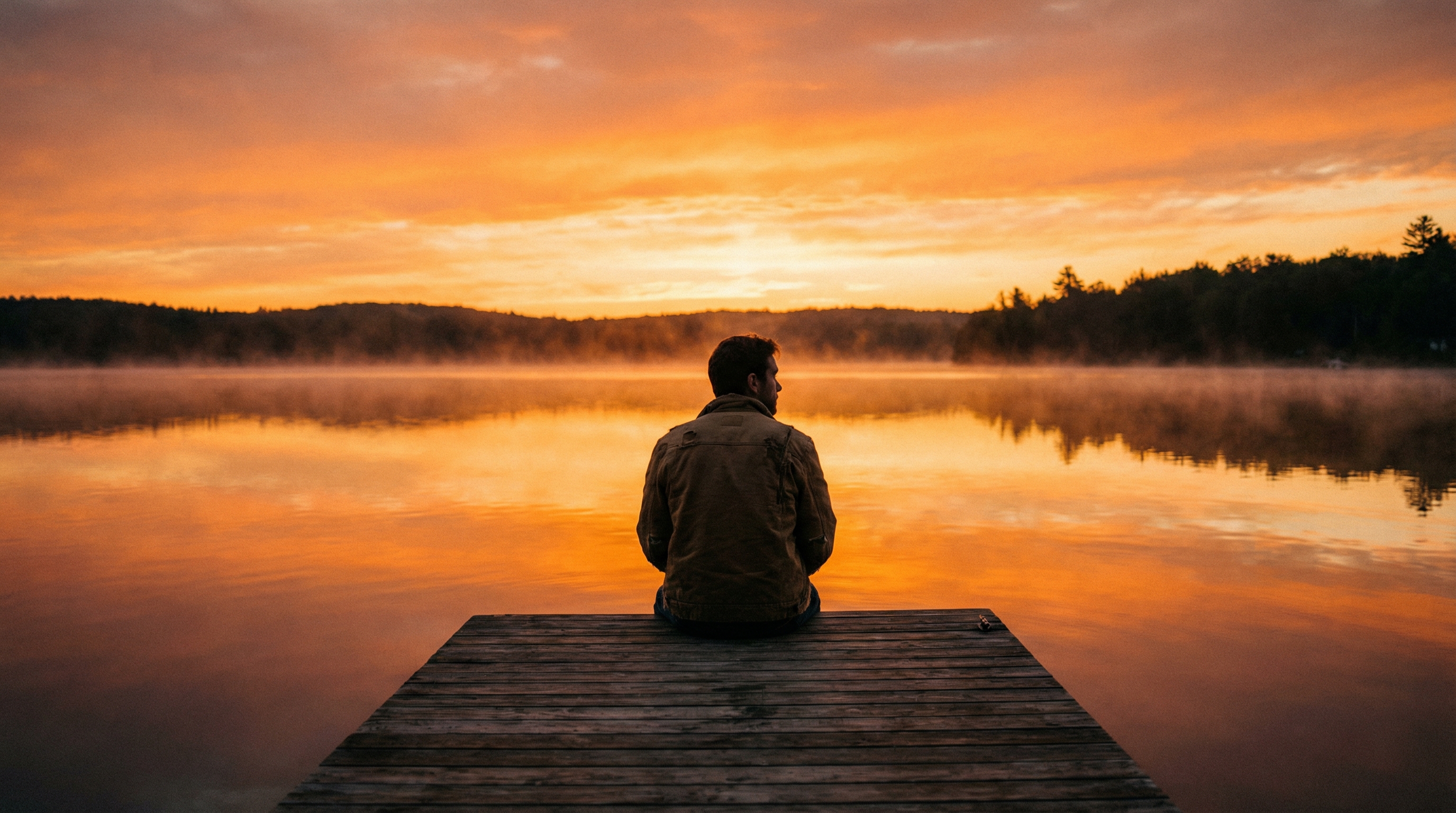 LAKE DOCK SUNSET Nano Banana Pro preview image