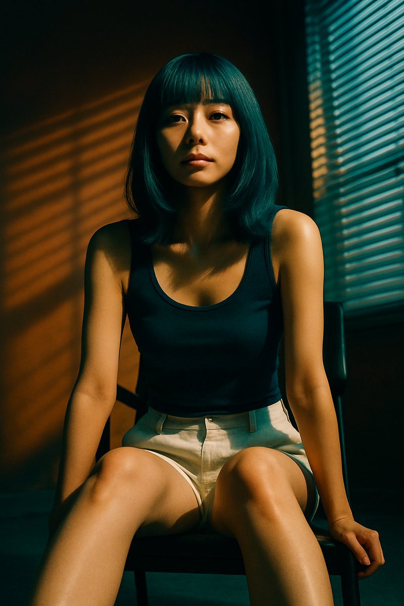Cinematic Portrait with Blind Shadows preview image