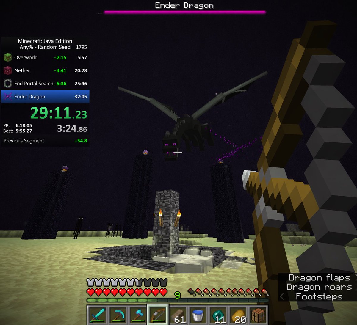 Minecraft Speedrun Screenshot preview image