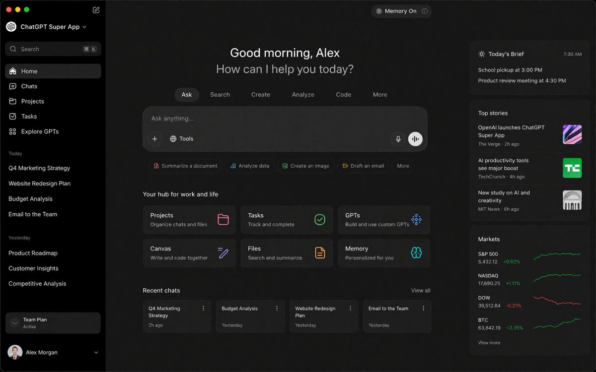 ChatGPT Super App Concept preview image