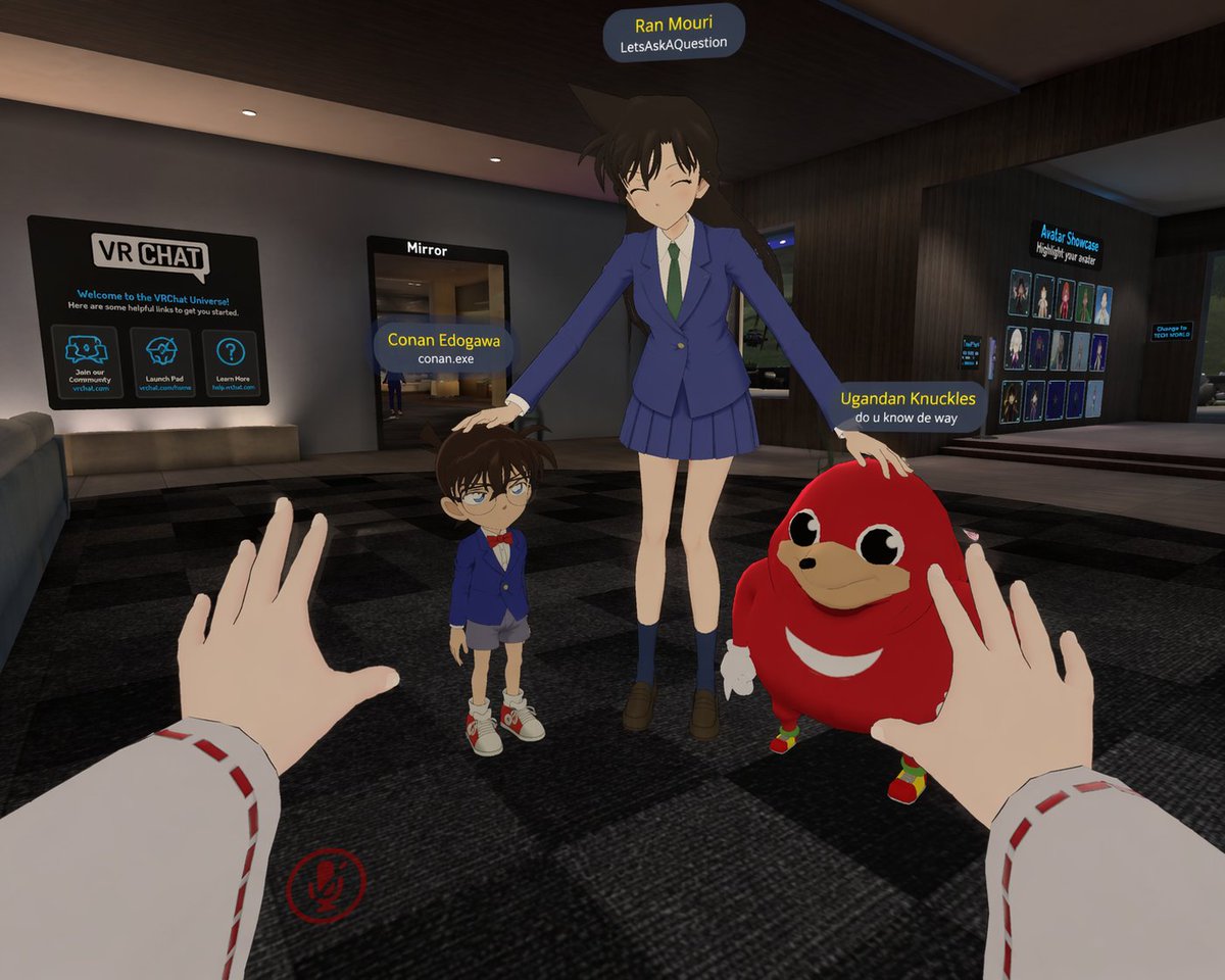 First-Person VRChat Meme Crossover Screenshot preview image