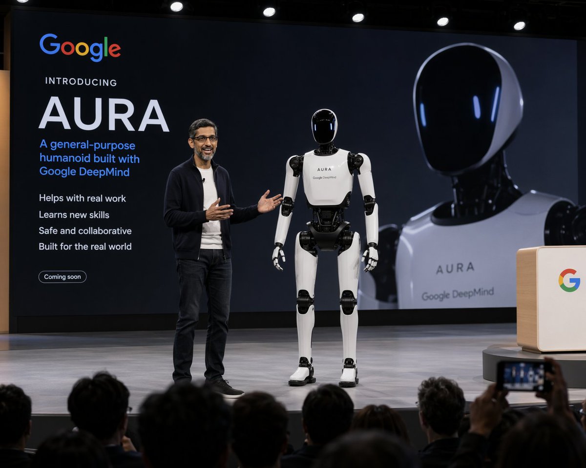 Humanoid Robot Keynote Reveal preview image
