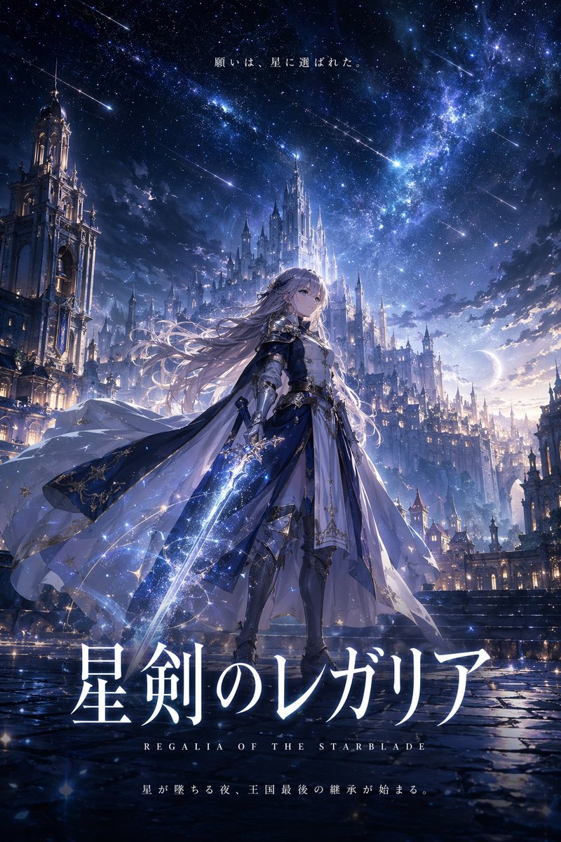Fantasy Anime Key Visual Prompt preview image