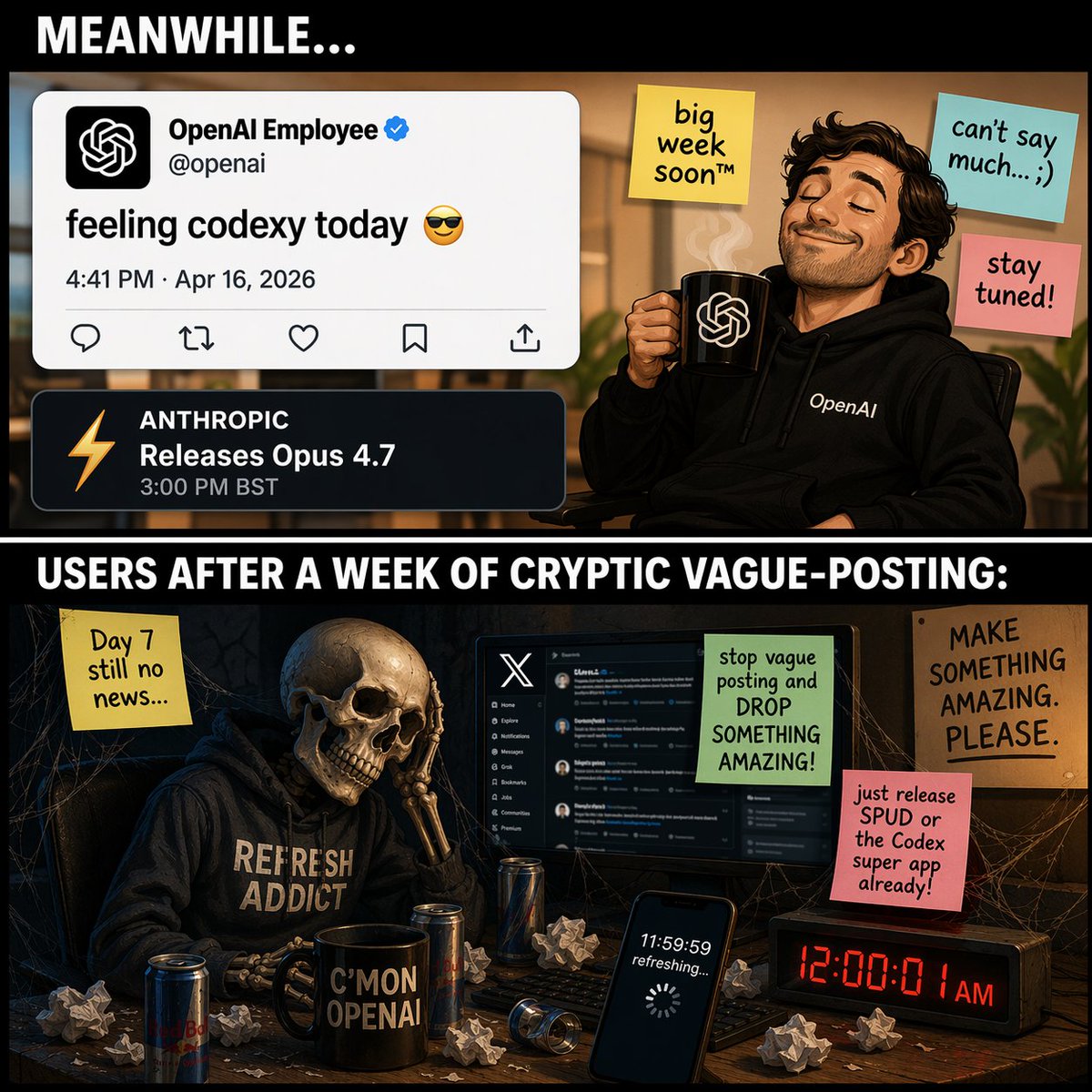 Two-Panel Tech Meme Comic preview image