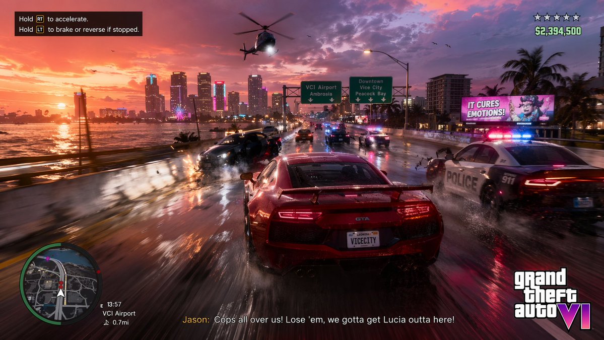 Open-World Action Game HUD Screenshot preview image