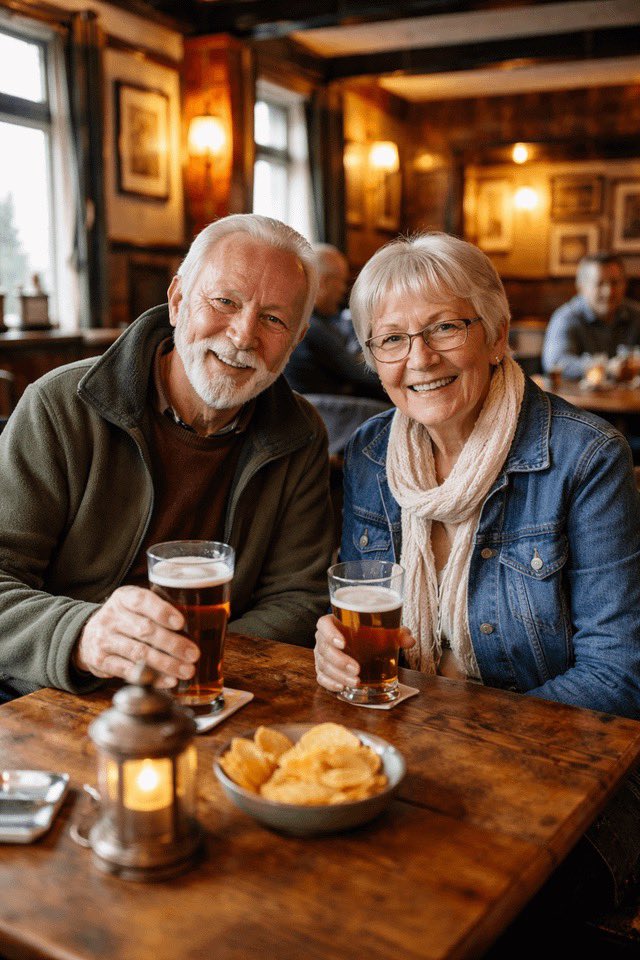 Couple Pub Portrait Transformation preview image