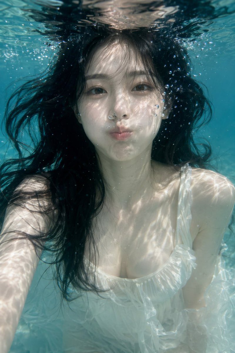 Underwater Photorealistic Portrait preview image
