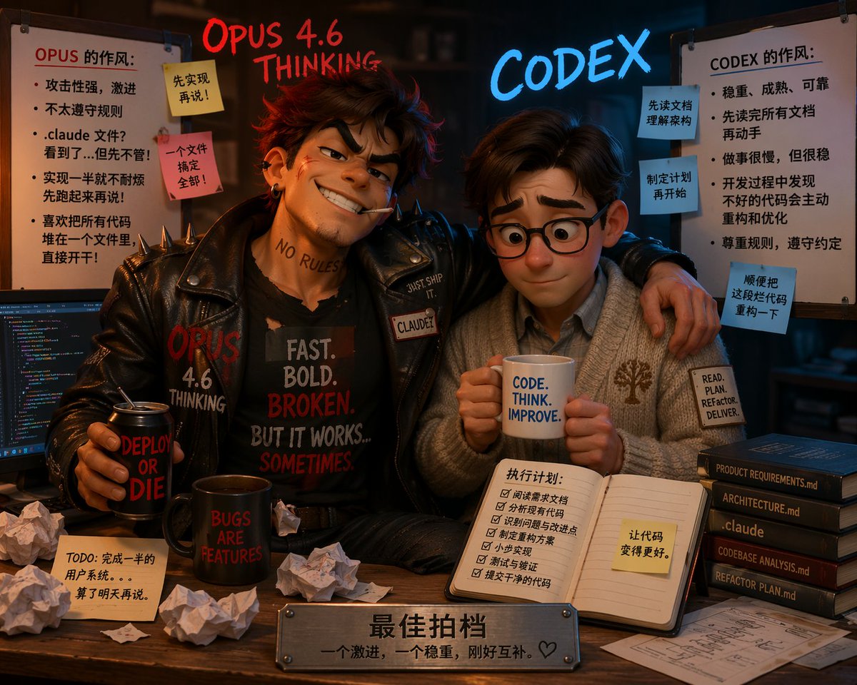 Contrasting Coder Personas Illustration preview image