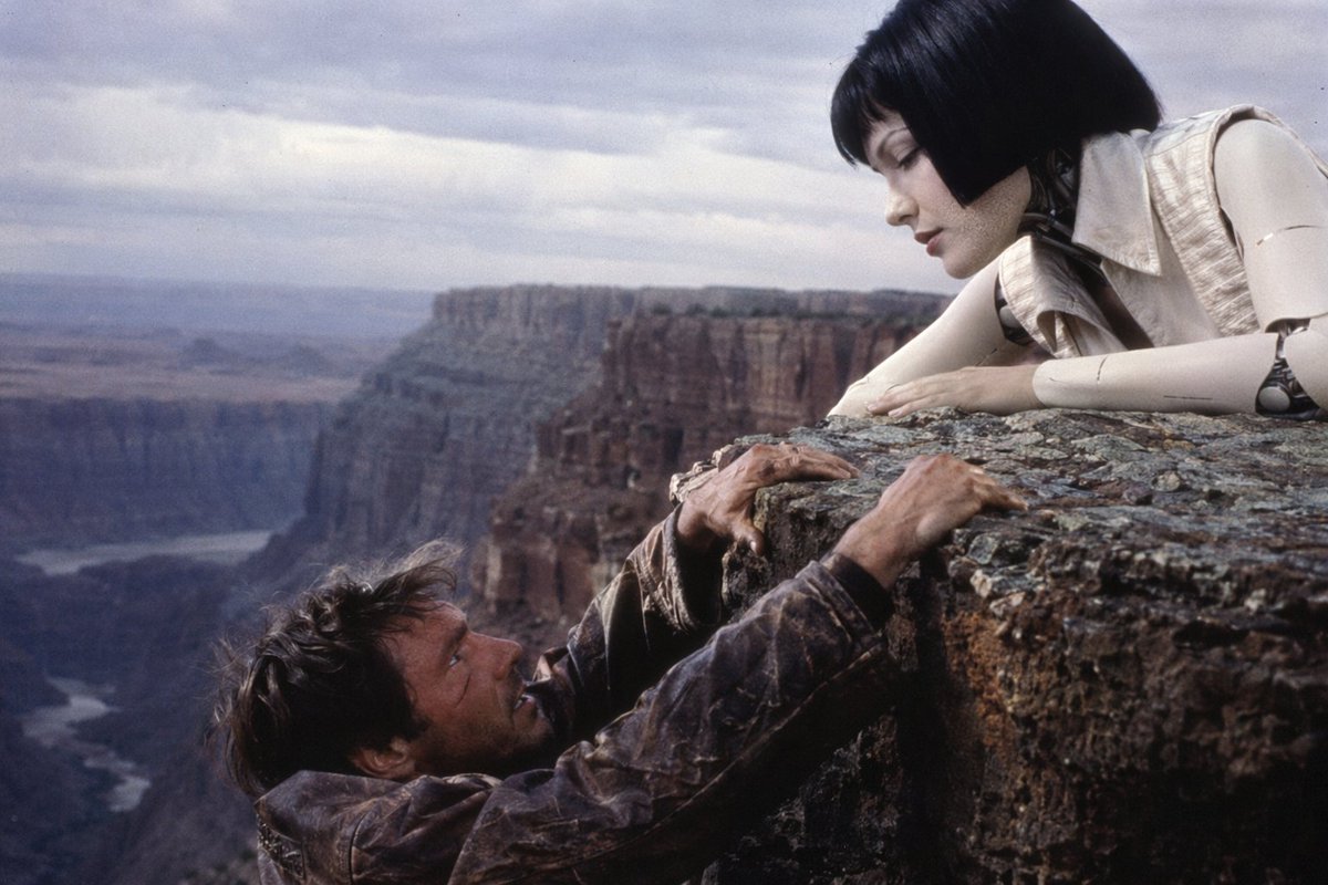 90s Sci-Fi Cliffhanger Movie Still preview image