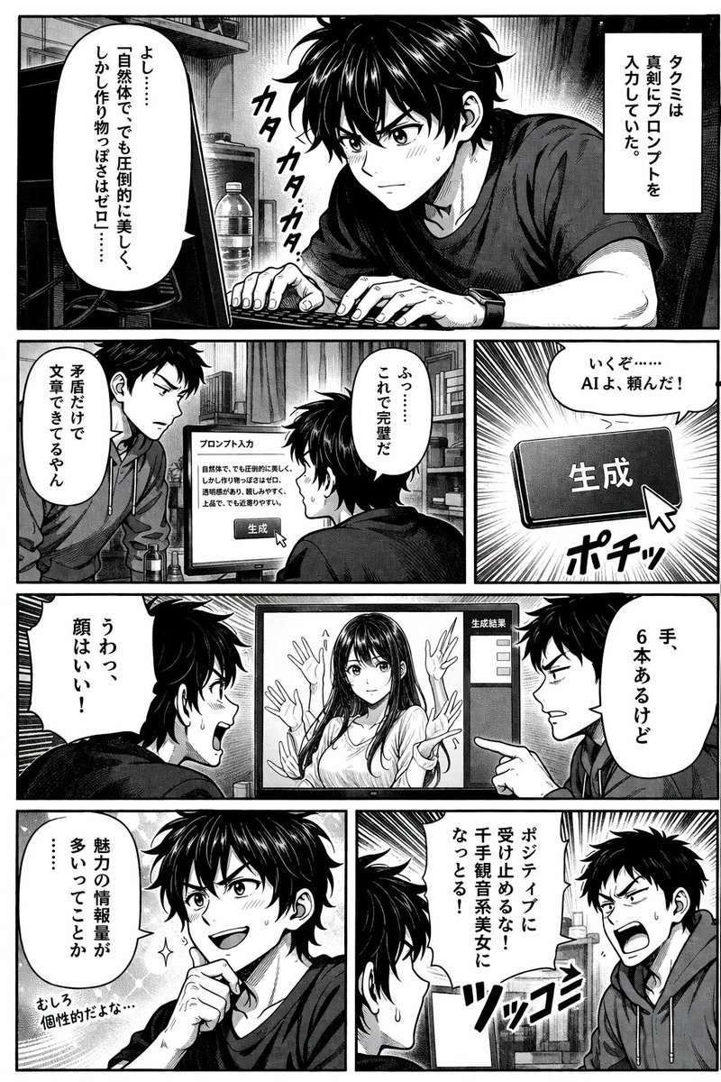 AI Image Generation Manga Page preview image
