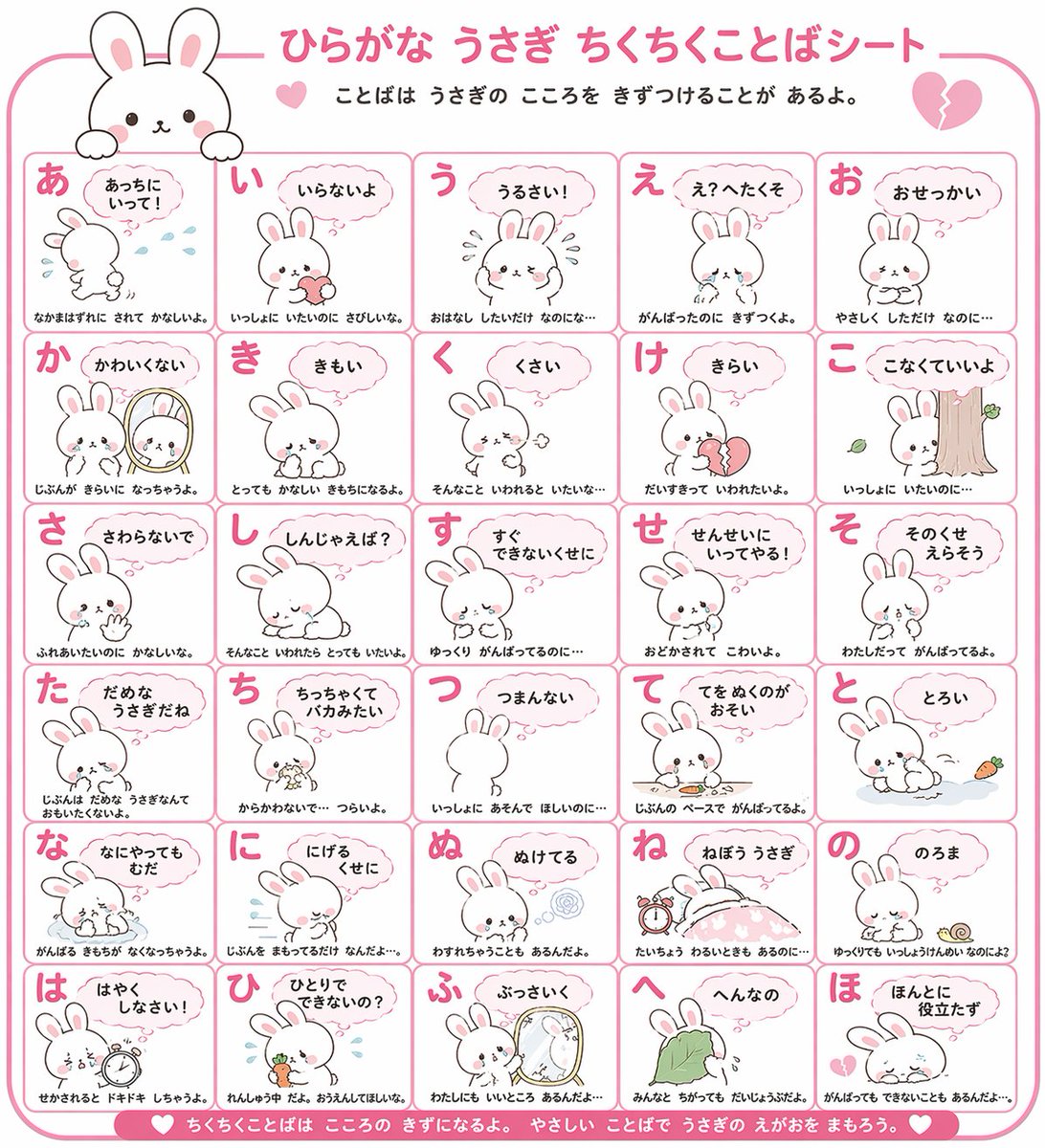 Animal Hiragana Study Sheet preview image