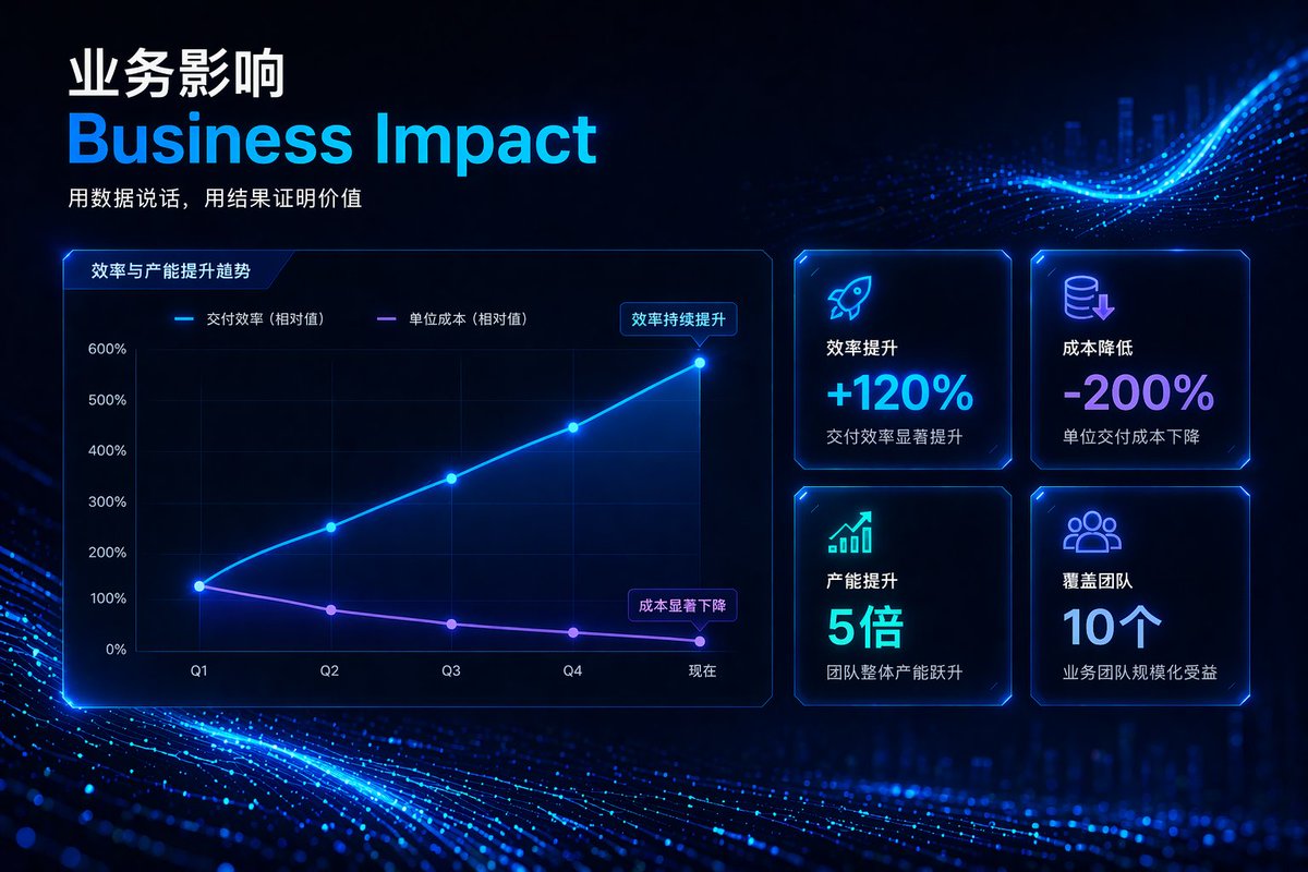 High-Tech Corporate KPI Presentation Slide preview image