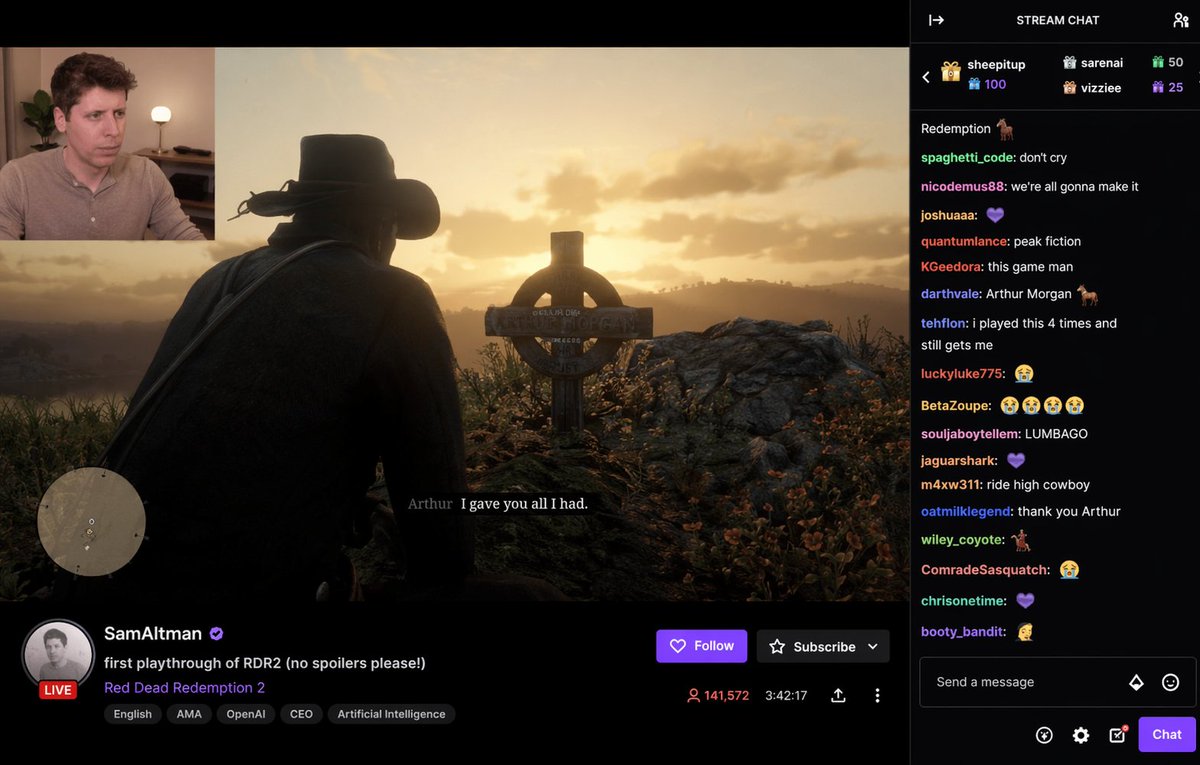 Live Stream Interface Mockup preview image