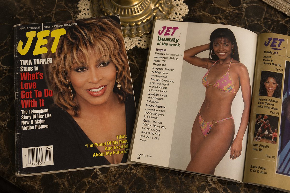 Retro Jet Magazine Cover Scene preview image