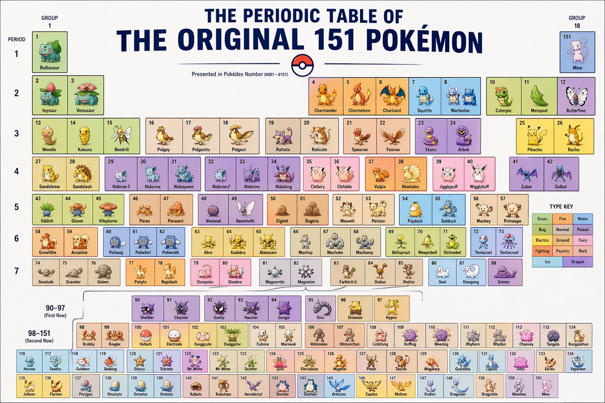 Themed Periodic Table Design preview image