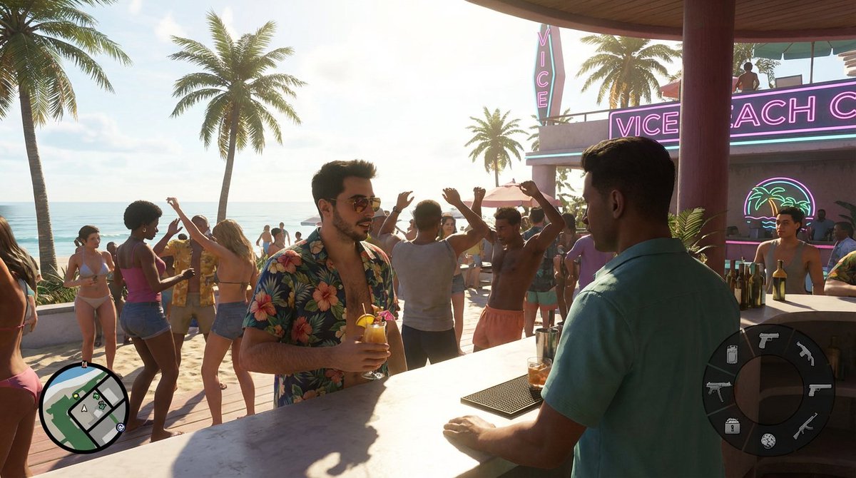 Beach Club Open-World Game Screenshot preview image
