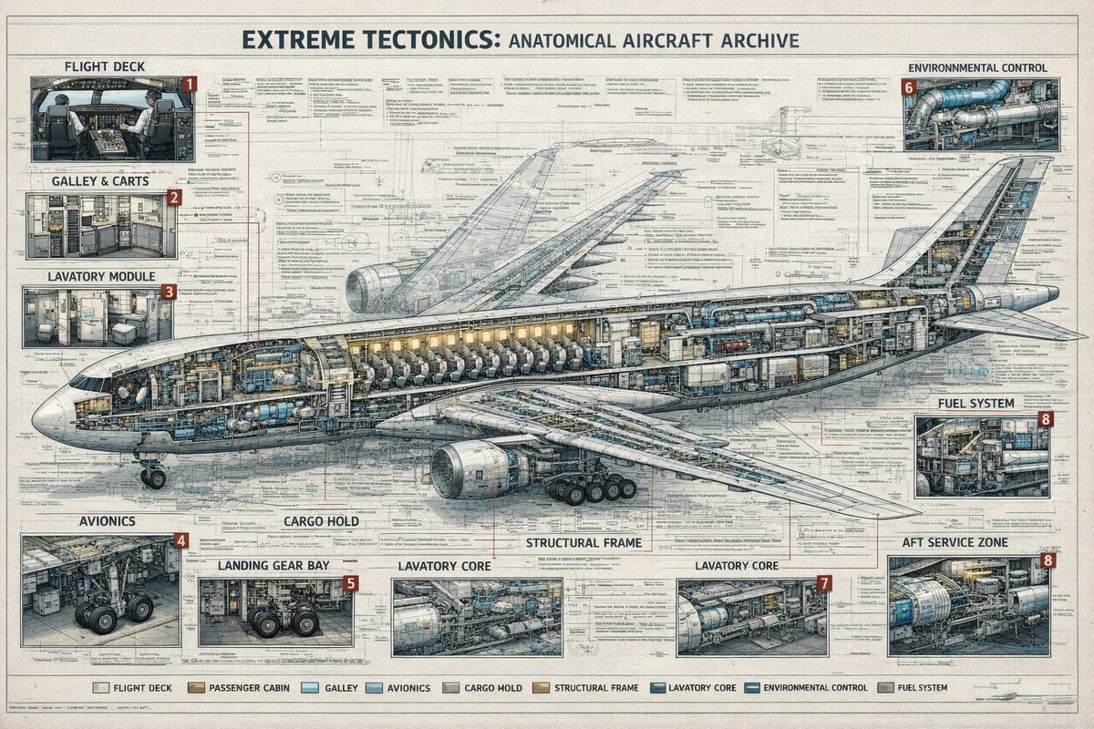 Aircraft Cutaway Archive Poster preview image