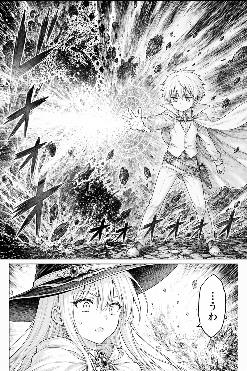 Fantasy Manga Spell Explosion Page preview image