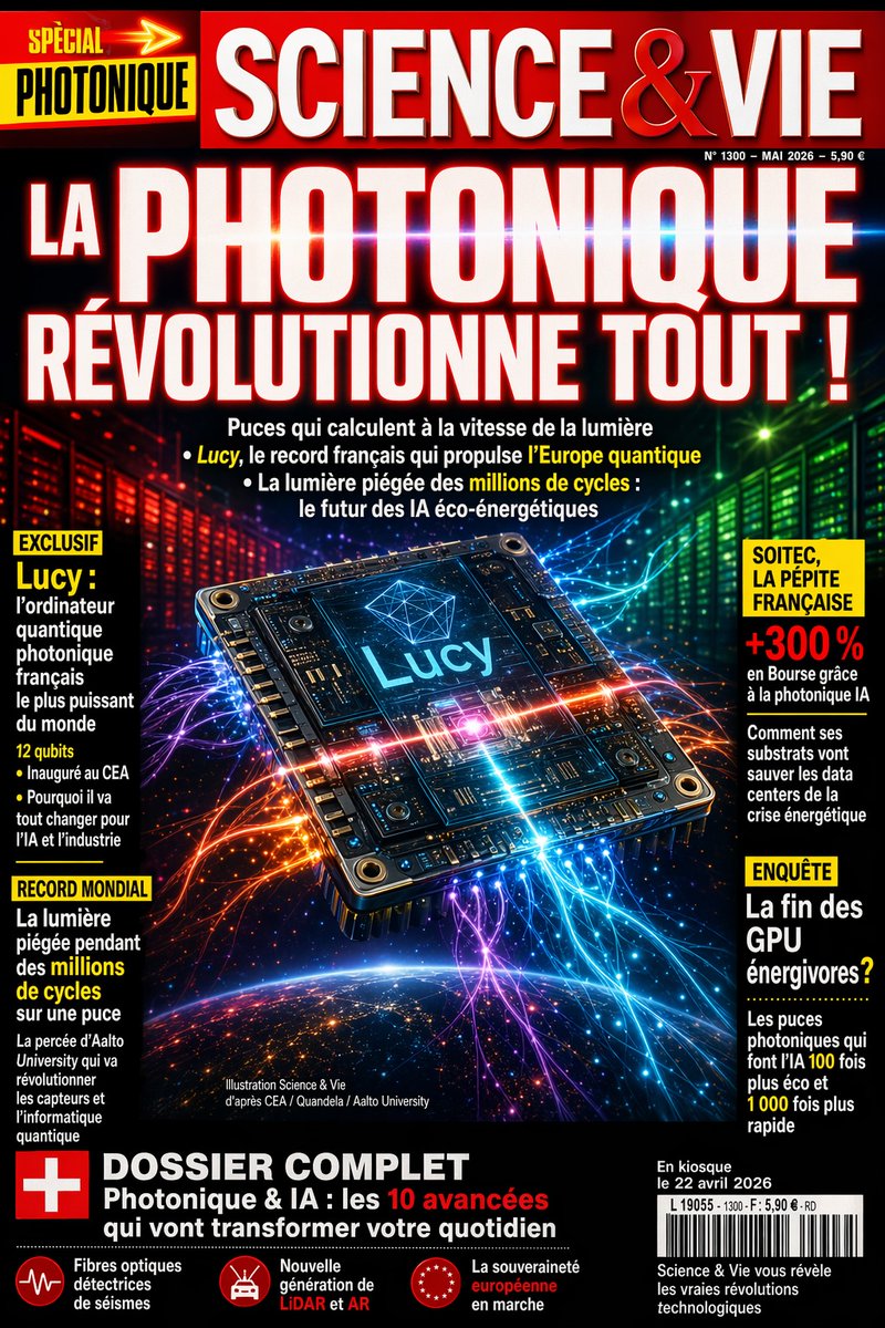 Futuristic Photonics Magazine Cover preview image