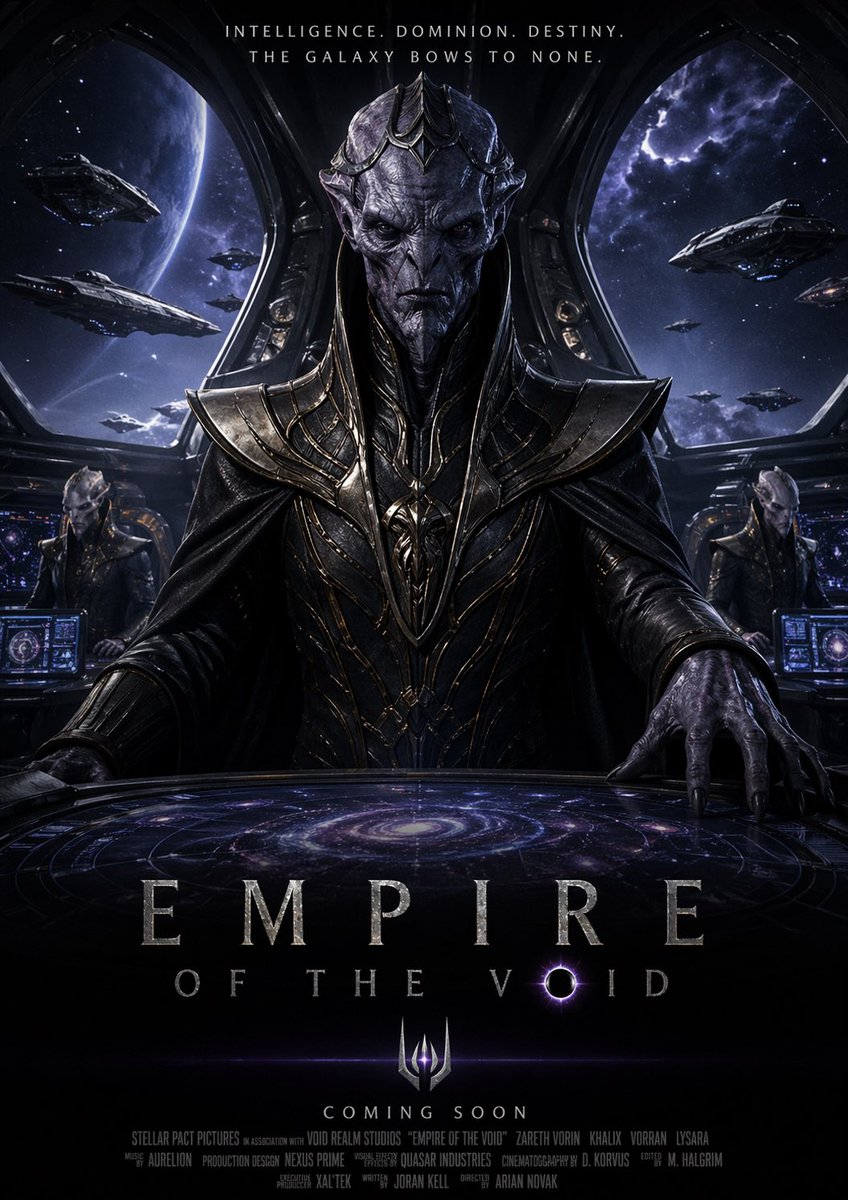 Dark Space Emperor Movie Poster preview image