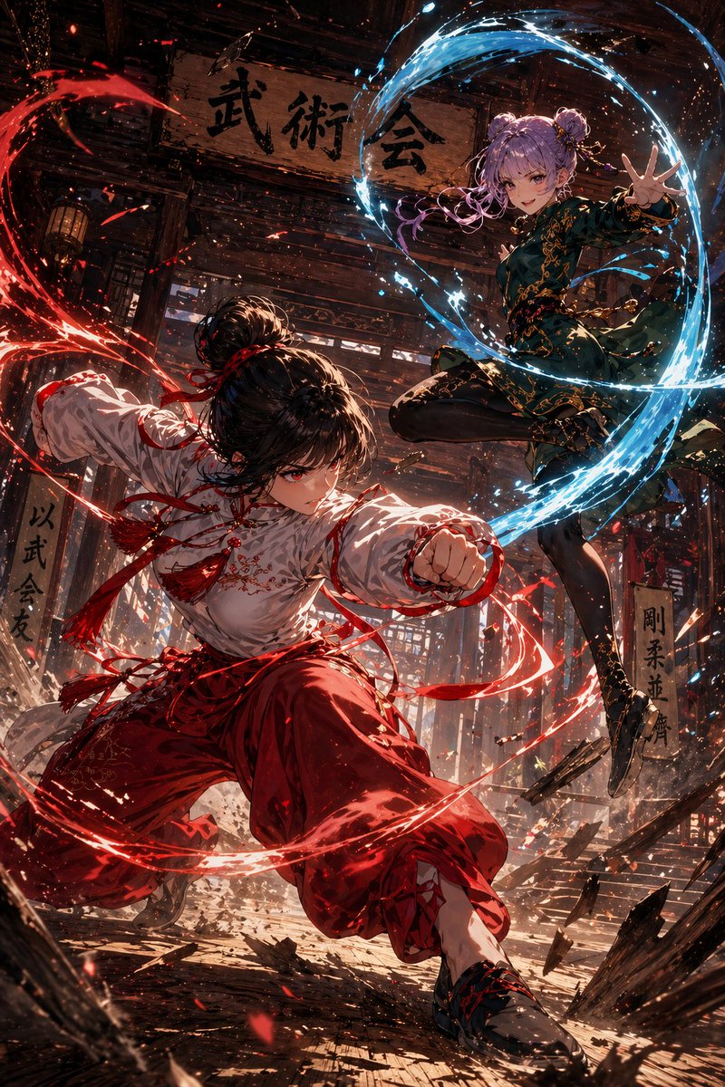 Anime Martial Arts Energy Clash preview image